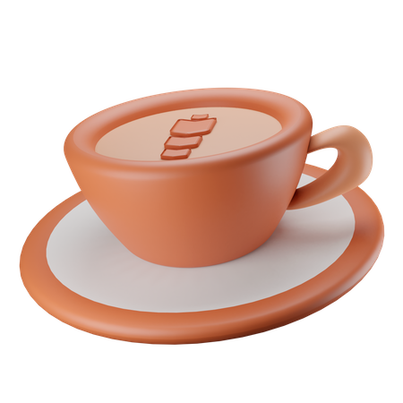 Coffee Cup  3D Illustration