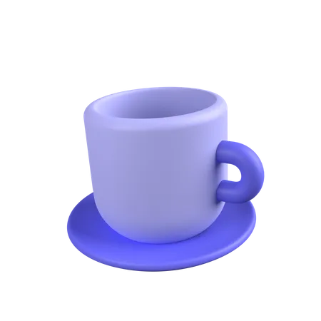 Coffee Cup  3D Illustration