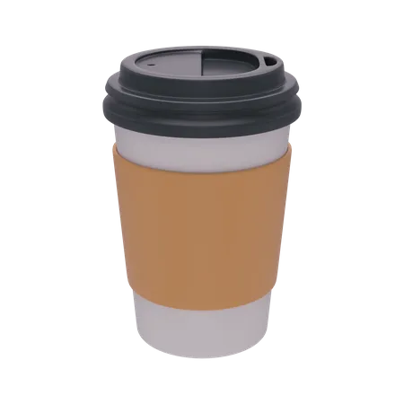 Coffee Cup  3D Illustration