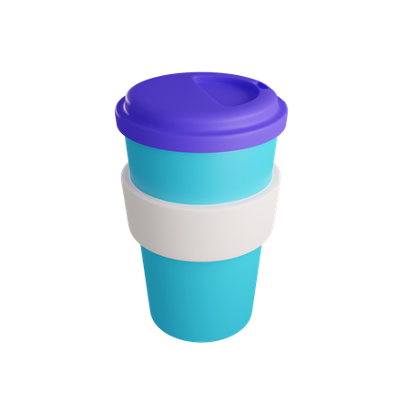 Coffee Cup  3D Illustration