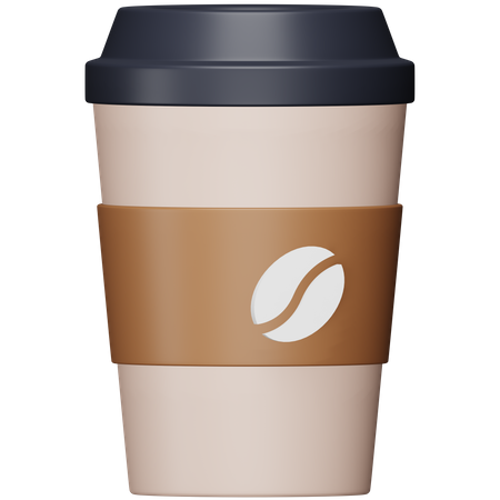 Coffee Cup 3D Icon