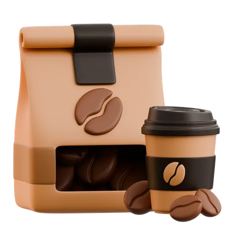 Coffee Cup Carrier  3D Icon