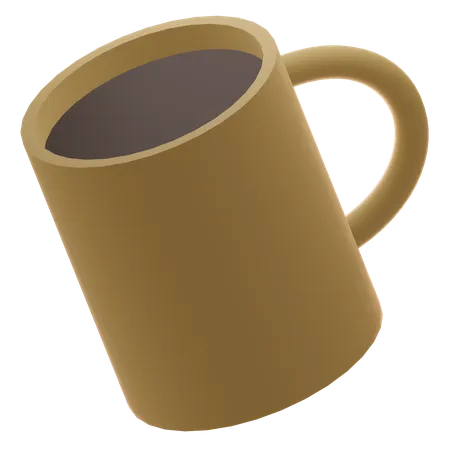 Coffee Cup glass  3D Icon
