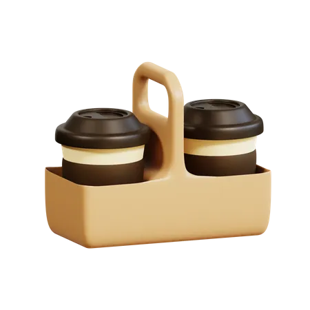 Coffee Shop 3 D Icon Pack 3D Icon