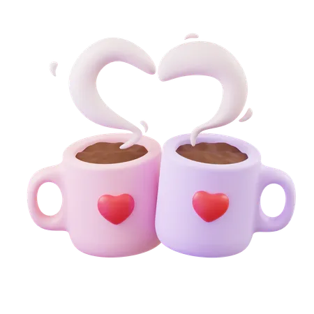 Coffee Date  3D Icon