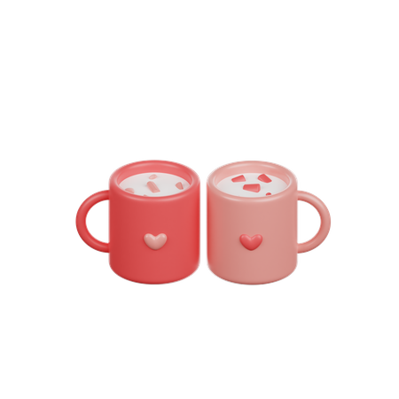 Coffee Date  3D Icon