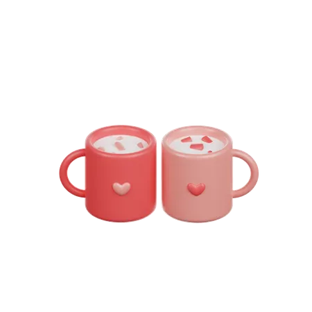 Coffee Date  3D Icon