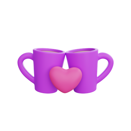 Coffee Date  3D Icon