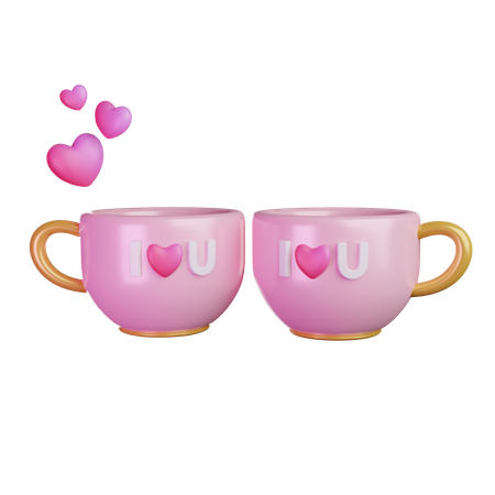 Coffee Date  3D Icon