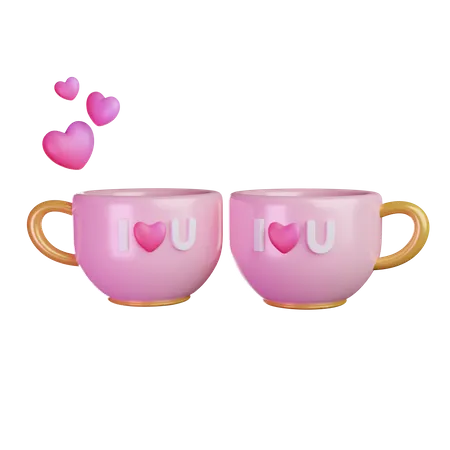 Coffee Date  3D Icon