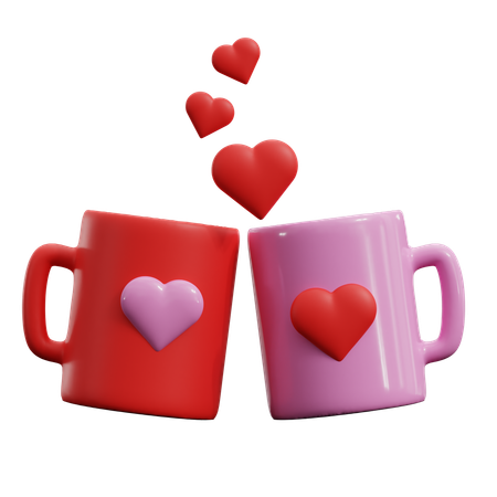 Coffee Date  3D Icon