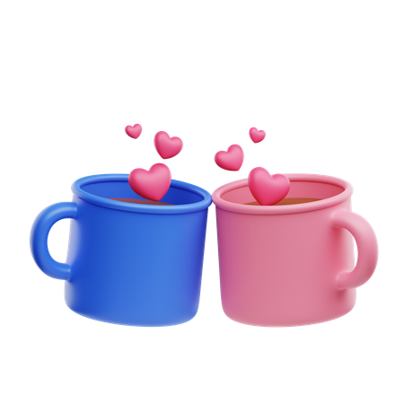 Coffee Date  3D Icon