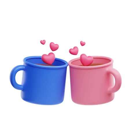 Coffee Date  3D Icon