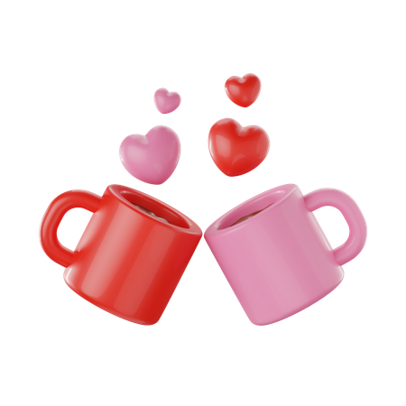 Coffee Date  3D Icon