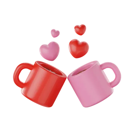 Coffee Date  3D Icon