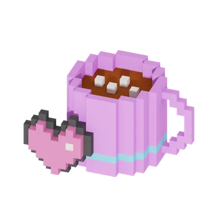 Coffee Date  3D Icon