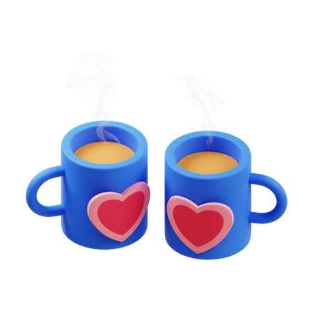 Coffee Date  3D Icon