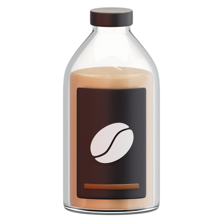 Coffee Drink Bottle  3D Icon