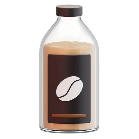 Coffee Drink Bottle  3D Icon