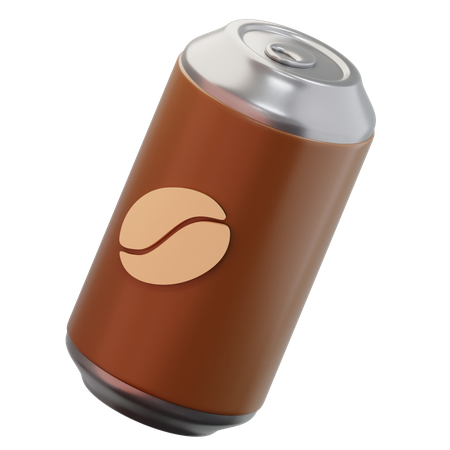 Coffee Drink Can  3D Icon