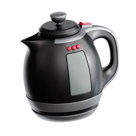 Coffee Electric Kettle  3D Icon