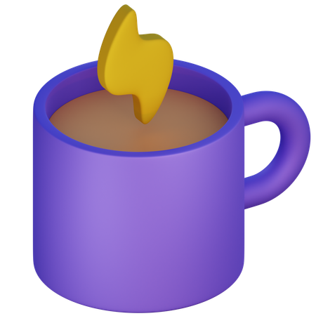 Coffee Energy  3D Icon
