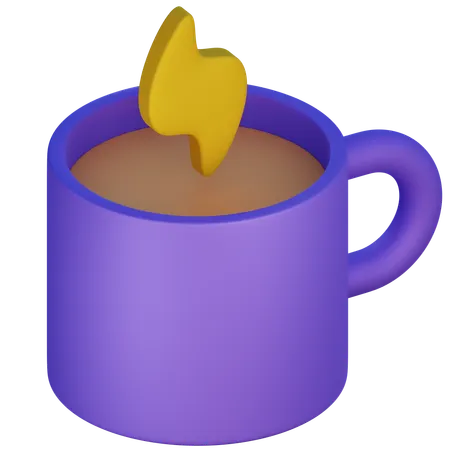 Coffee Energy  3D Icon
