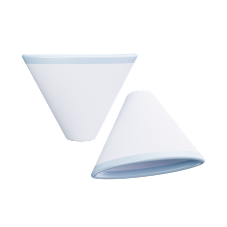 Coffee Filter  3D Icon