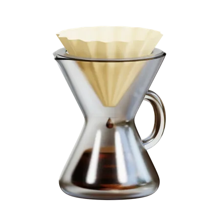 Coffee Filter  3D Icon