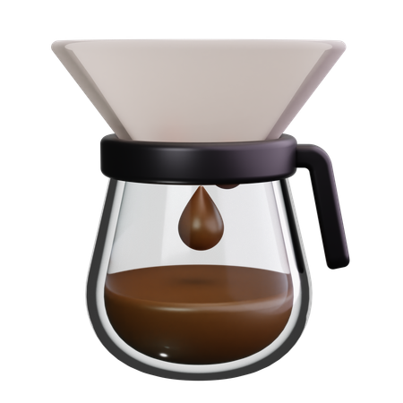 Coffee Filter  3D Icon