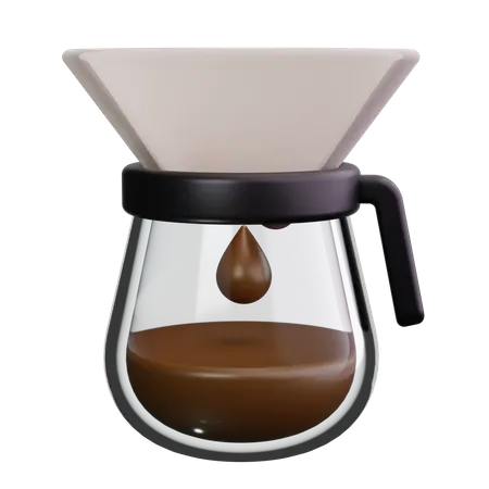 Coffee Filter  3D Icon