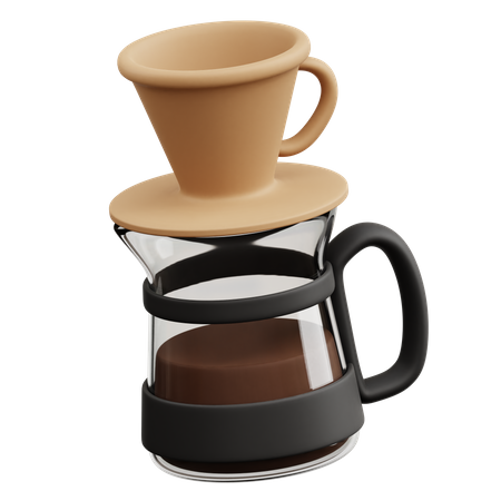 Coffee Filter  3D Icon