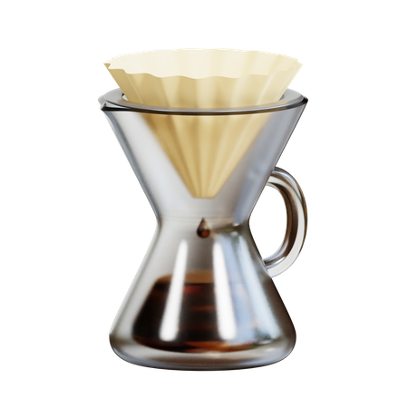 Coffee Filter  3D Icon