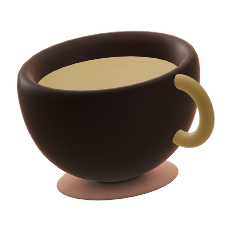 Coffee glass  3D Icon