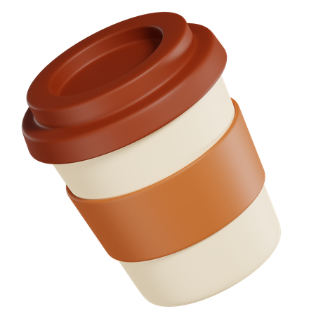 Coffee Glass  3D Icon