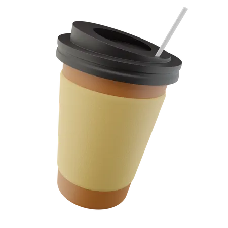 Coffee Glass  3D Icon