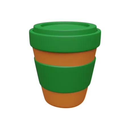 Coffee Glass  3D Icon