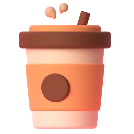 Coffee Glass  3D Icon