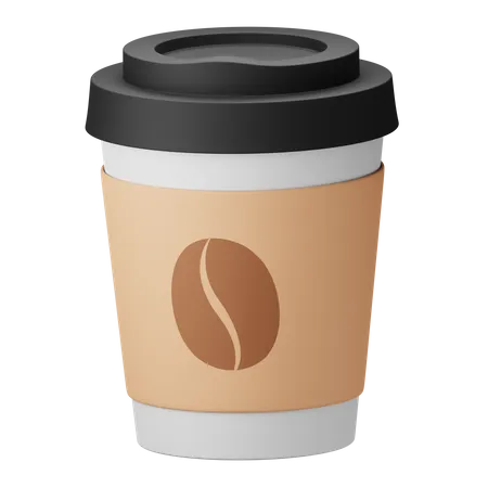 Coffee Glass  3D Icon