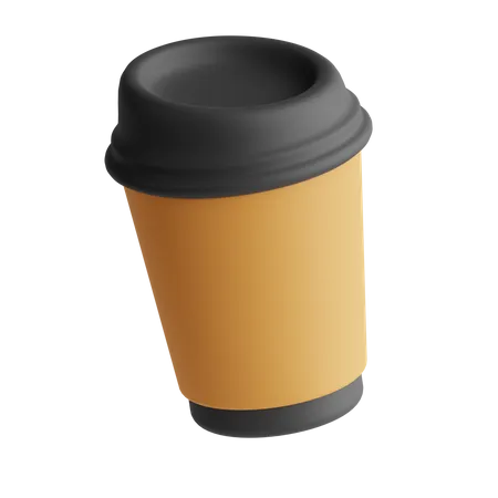 Coffee Glass  3D Icon