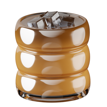 Coffee Glass  3D Icon