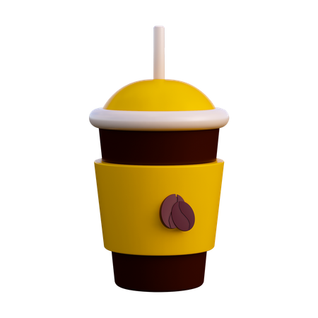 Coffee Glass  3D Icon