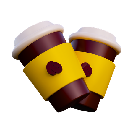 Coffee Glass  3D Icon