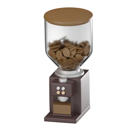 Electric Coffee Grinder An Essential For Coffee Enthusiasts Perfect For Conveying Modern Elegance Of Home Brewing 3 D Render Illustration 3D Icon