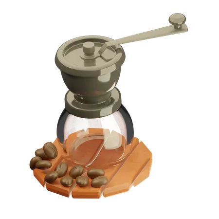 Coffee Grinder  3D Icon