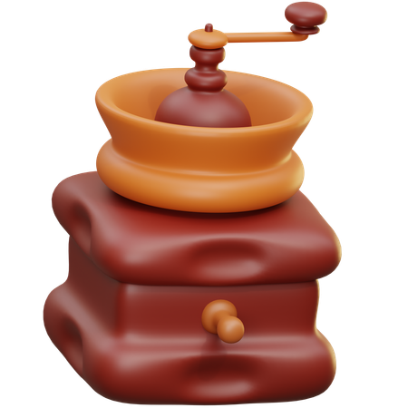 Coffee Grinder  3D Icon