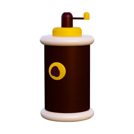 Coffee Grinder  3D Illustration