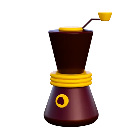 3 D Coffee Shop Icon 3D Illustration