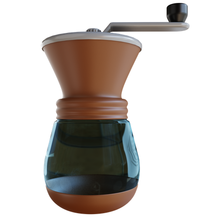 Coffee Grinder 3D Icon