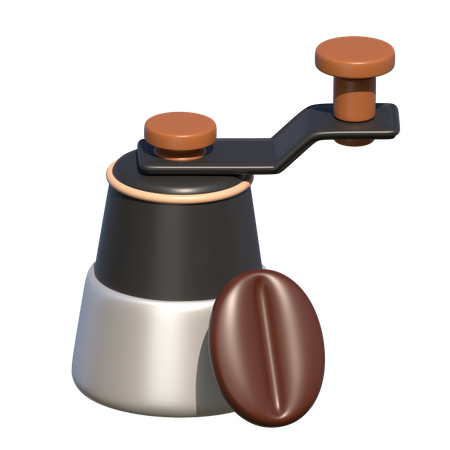 Coffee Hand Grinder  3D Icon